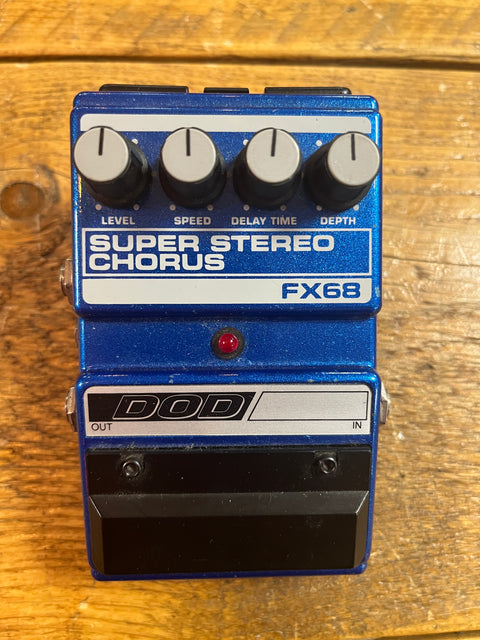 DOD Stereo Turbo Chorus FX67 1988 - 1990 - Blue