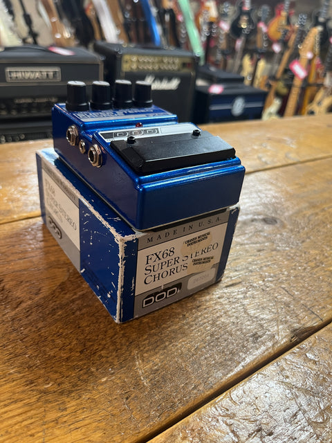 DOD Stereo Turbo Chorus FX67 1988 - 1990 - Blue