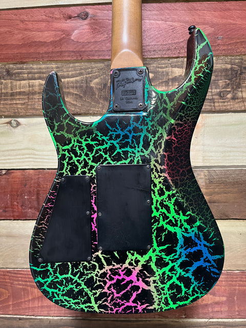B.C. Rich ST-1 Gunslinger 1988 - Rainbow Crackle