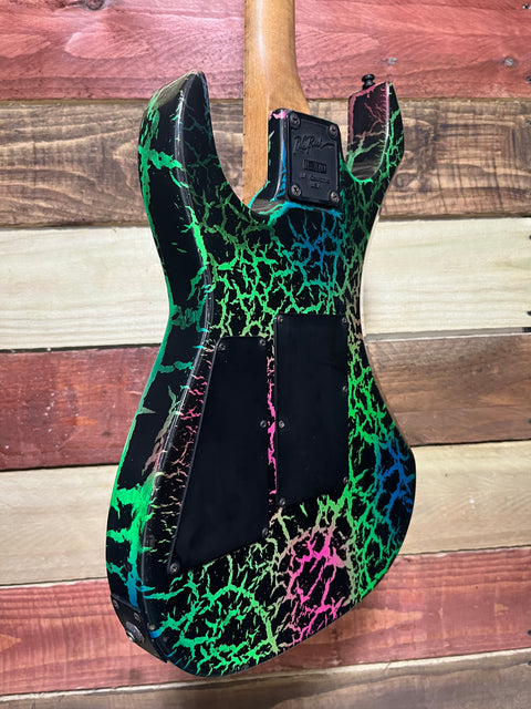 B.C. Rich ST-1 Gunslinger 1988 - Rainbow Crackle