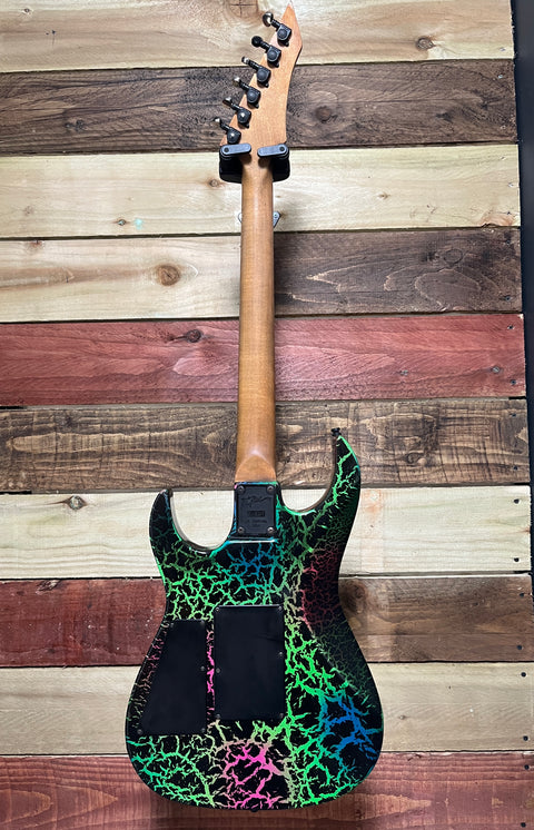 B.C. Rich ST-1 Gunslinger 1988 - Rainbow Crackle