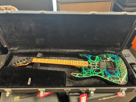 B.C. Rich ST-1 Gunslinger 1988 - Rainbow Crackle