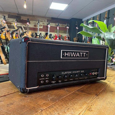 Hiwatt Custom 50 DR504 1977 Amp Head