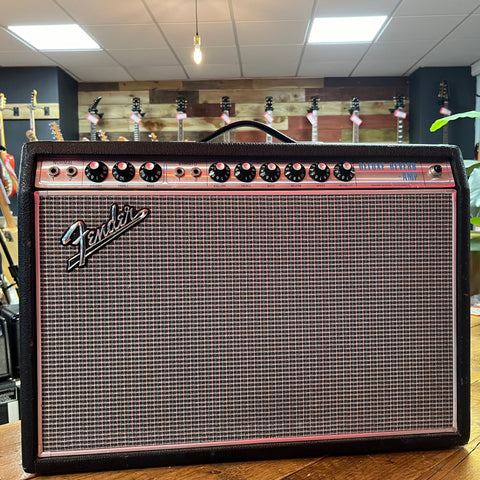 Fender Deluxe Reverb "Drip Edge" AB763 22-Watt 1x12" Guitar Combo 1968- Silverface 115v