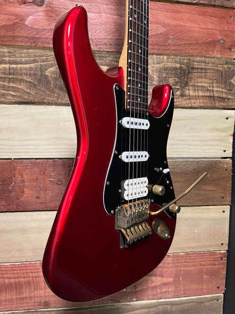 Fender STR-70 Stratocaster MIJ FugiGen CAR HSS Floyd 1989 - Candy Apple Red