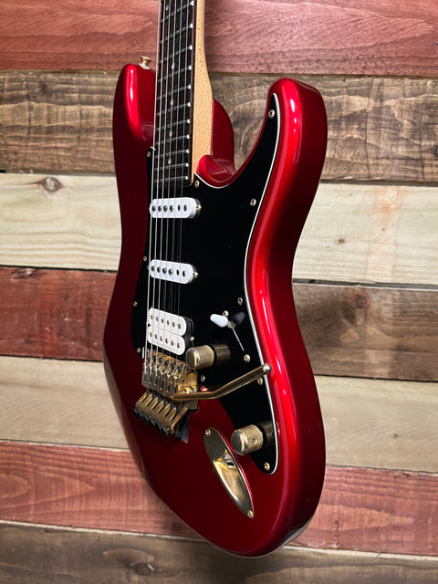 Fender STR-70 Stratocaster MIJ FugiGen CAR HSS Floyd 1989 - Candy Apple Red