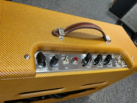 Lazy J J-20 Fully Loaded Trem Reverb VAC With Flight Case 2016 - Tweed