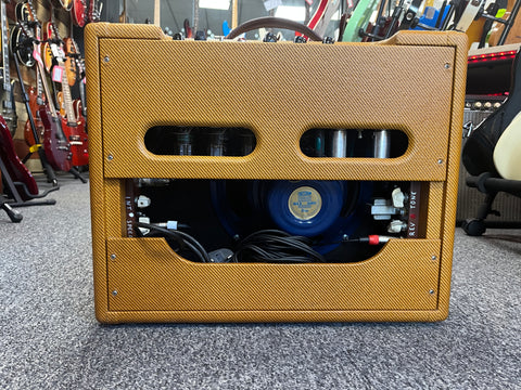 Lazy J J-20 Fully Loaded Trem Reverb VAC With Flight Case 2016 - Tweed