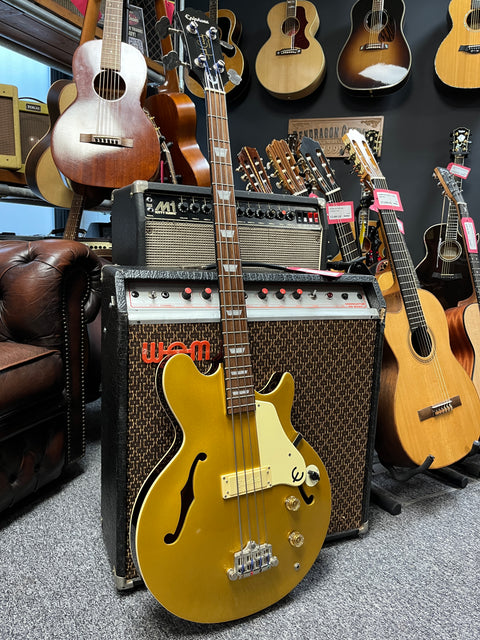 Epiphone Jack Casady Signature Bass MIK 2008 Metallic Gold