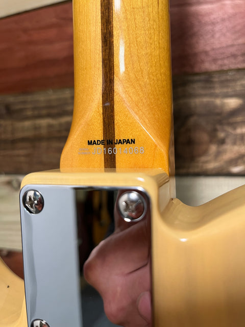 Fender TL-52 SPL Player Series HS Telecaster MIJ 2016 Butterscotch Blonde