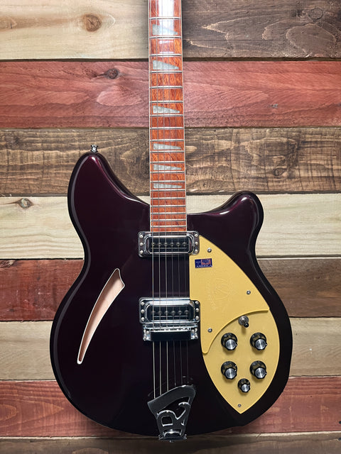 Rickenbacker 360 DCM 75th Anniversary 2007 - Dark Cherry Metallic