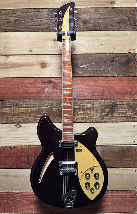 Rickenbacker 360 DCM 75th Anniversary 2007 - Dark Cherry Metallic