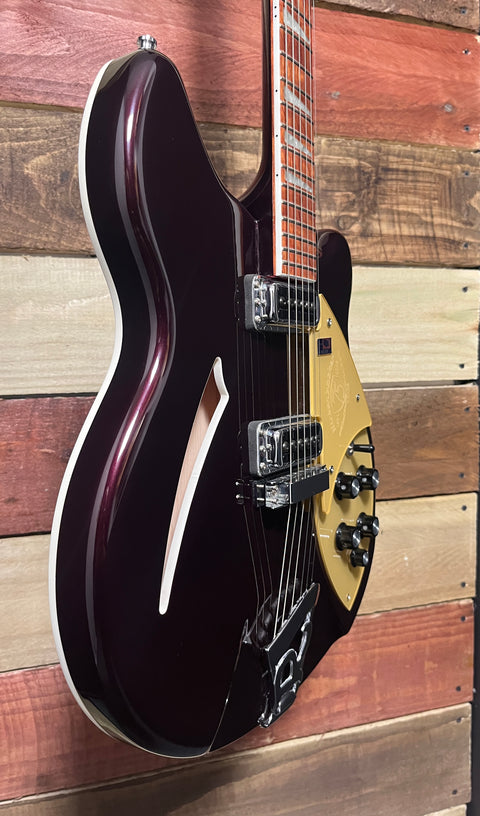 Rickenbacker 360 DCM 75th Anniversary 2007 - Dark Cherry Metallic