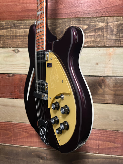 Rickenbacker 360 DCM 75th Anniversary 2007 - Dark Cherry Metallic