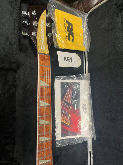 Rickenbacker 360 DCM 75th Anniversary 2007 - Dark Cherry Metallic