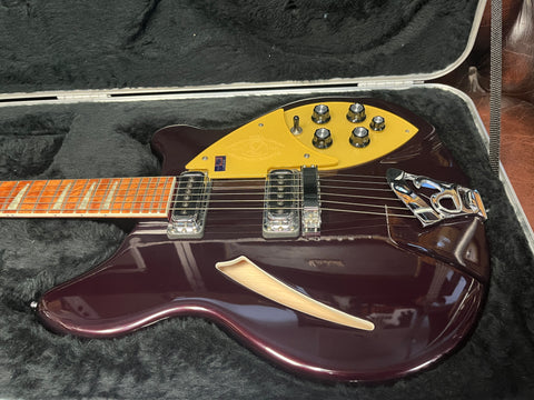 Rickenbacker 360 DCM 75th Anniversary 2007 - Dark Cherry Metallic