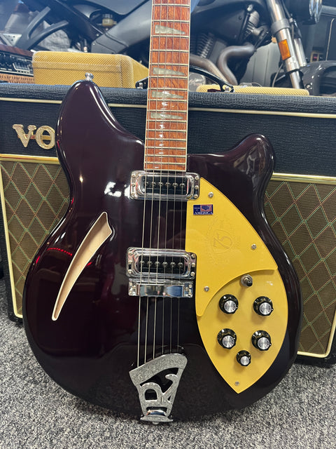 Rickenbacker 360 DCM 75th Anniversary 2007 - Dark Cherry Metallic