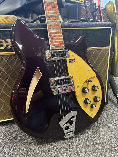 Rickenbacker 360 DCM 75th Anniversary 2007 - Dark Cherry Metallic