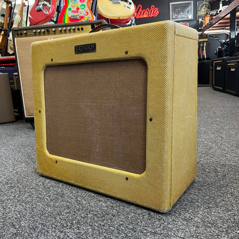 Fender Pro 5A5 TV Front 18-Watt 1x15" Guitar Combo 1950's- Tweed