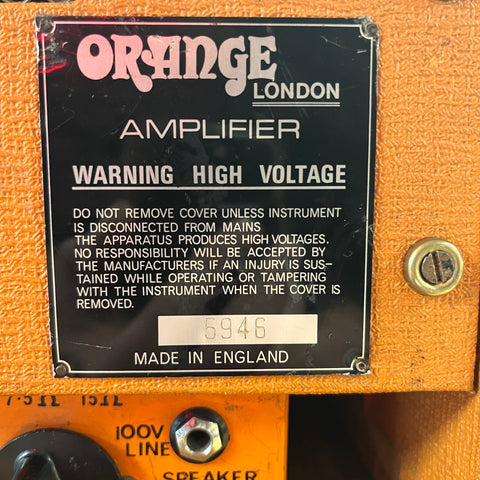 Orange | Matamp GRO-100 1972 - Orange Tolex