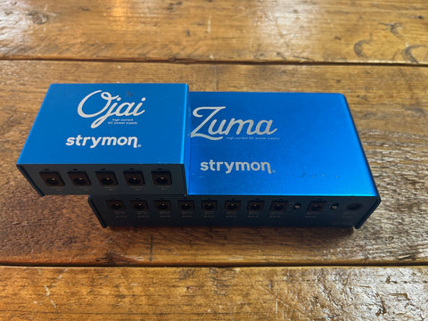 Strymon Zuma and Ojay Effect Power Supply Package 2024 - Blue