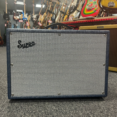 Supro 1648RT Saturn Reverb 2022 - Blue Rhino
