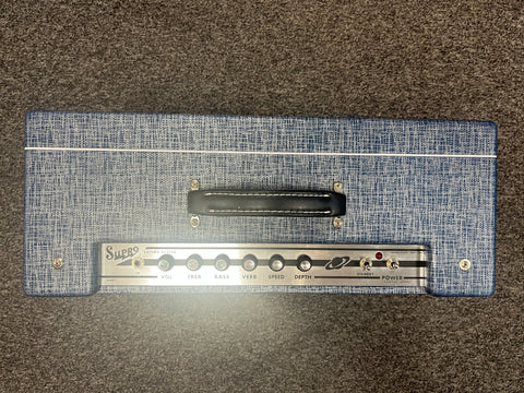 Supro 1648RT Saturn Reverb 2022 - Blue Rhino