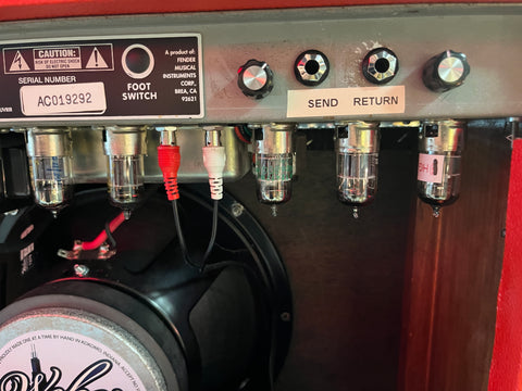 Furch 1990's 65' Deluxe- Conversion ODS 40 Combo Webber Chicago Loaded 2017 - Red Tolex