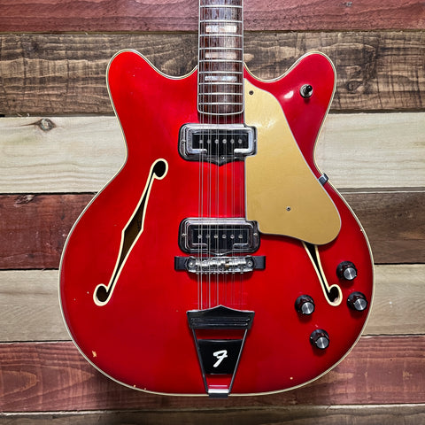 Fender Coronado XII with Rosewood Fretboard 1967 - Cherry Red