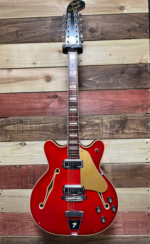 Fender Coronado XII with Rosewood Fretboard 1967 - Cherry Red