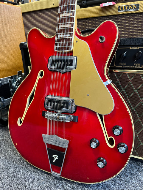Fender Coronado XII with Rosewood Fretboard 1967 - Cherry Red