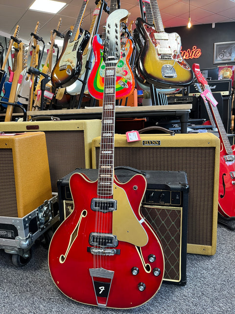 Fender Coronado XII with Rosewood Fretboard 1967 - Cherry Red