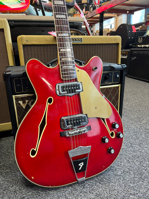 Fender Coronado XII with Rosewood Fretboard 1967 - Cherry Red