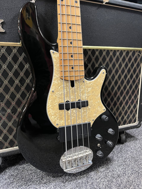 Lakland Skyline 55-02 Standard 5-String with Maple Fretboard 2020's Black