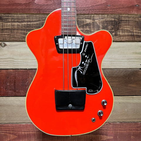 Wandre Davoli Mini Bass 1960's - Red