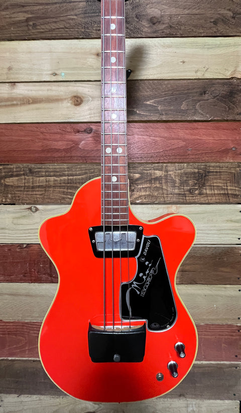 Wandre Davoli Mini Bass 1960's - Red