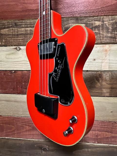 Wandre Davoli Mini Bass 1960's - Red