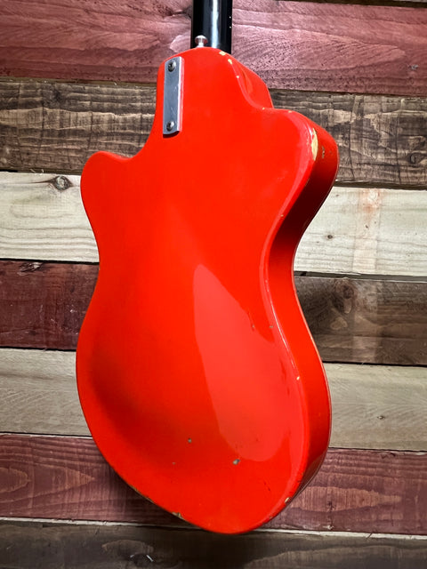 Wandre Davoli Mini Bass 1960's - Red