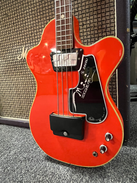 Wandre Davoli Mini Bass 1960's - Red