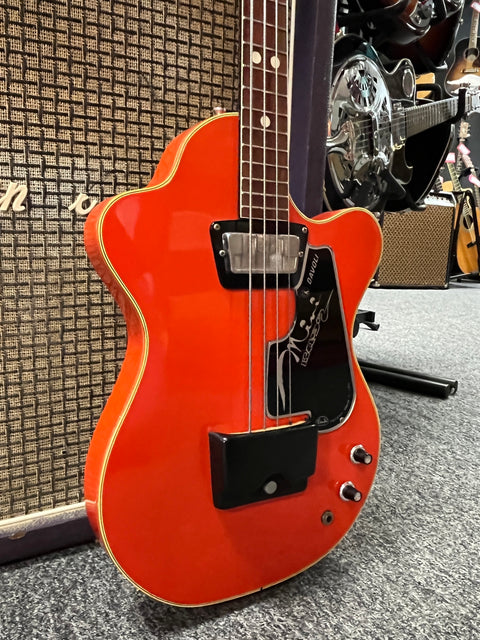 Wandre Davoli Mini Bass 1960's - Red