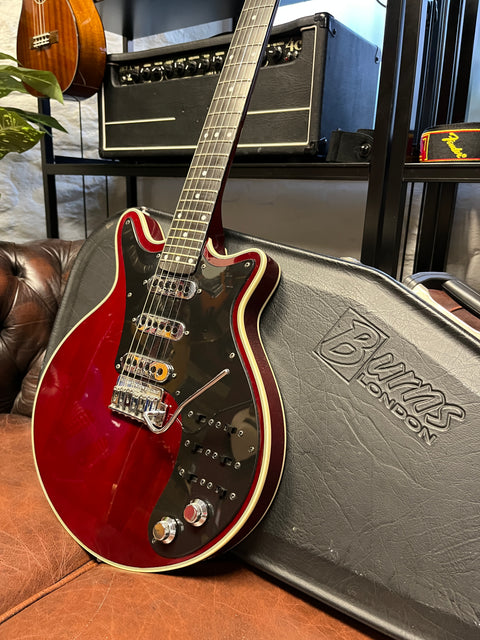 Burns Brian May Signature Special 2000s - With Burns hardshell case