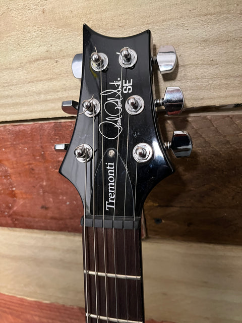 PRS SE Tremonti Custom Charcoal Burst with Tremolo with PRS Gig Bag 2018