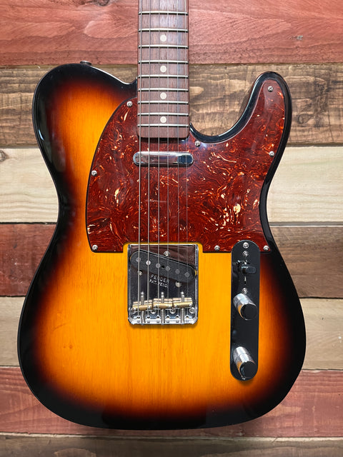 Fender Custom Shop "Custom" Telecaster NOS Abby '63 Pickups 2010 - Three Tone Sunburst