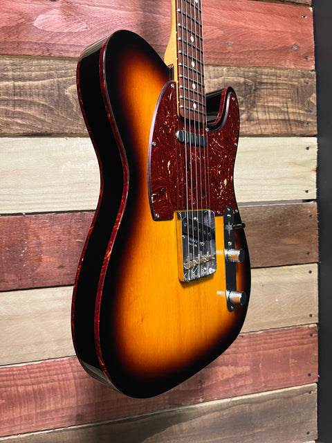 Fender Custom Shop "Custom" Telecaster NOS Abby '63 Pickups 2010 - Three Tone Sunburst