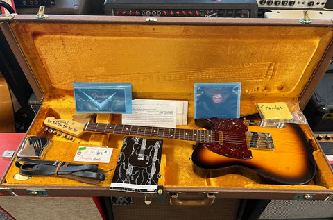 Fender Custom Shop "Custom" Telecaster NOS Abby '63 Pickups 2010 - Three Tone Sunburst