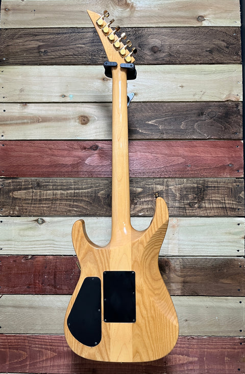 Jackson SL-3 Soloist Thru Neck HSS Natural Flame 1990's