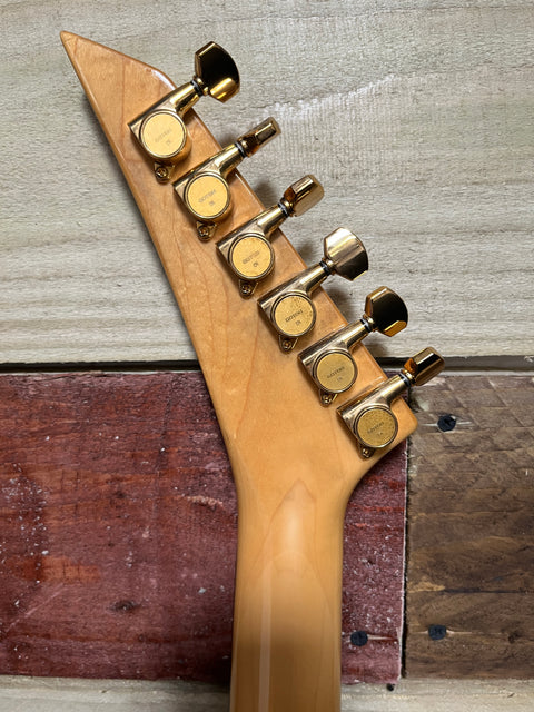 Jackson SL-3 Soloist Thru Neck HSS Natural Flame 1990's
