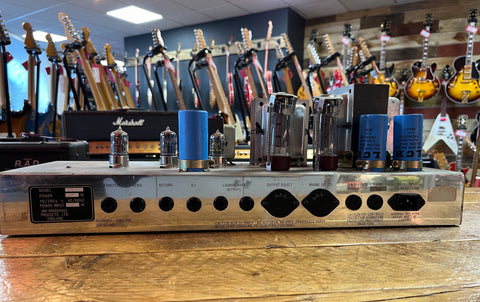 Marshall JCM25/50 "Silver Jubilee" Model 2553 2-Channel 50-Watt Guitar Amp Head 1988 - Silver