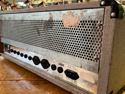 Marshall JCM25/50 "Silver Jubilee" Model 2553 2-Channel 50-Watt Guitar Amp Head 1988 - Silver