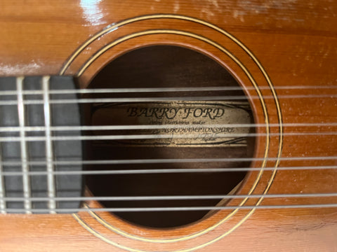 Barry Ford A Style Mandolin 1995 - Natural